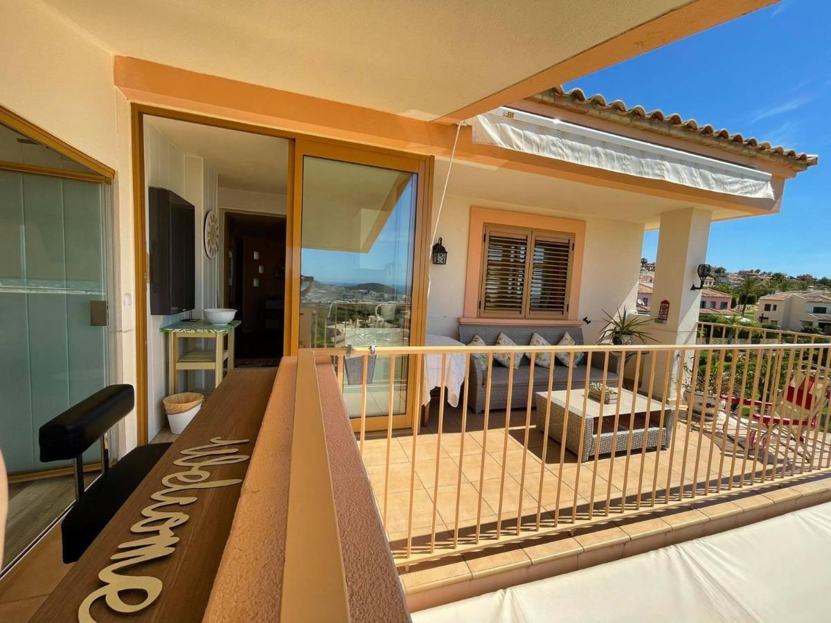 2 Bed Penthouse Apartment - Sea Views - Sleeps 4 Финестрат Экстерьер фото